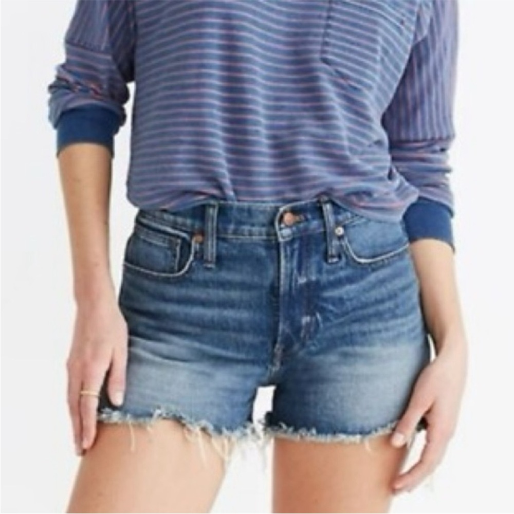 Madewell High-Rise Denim Shorts